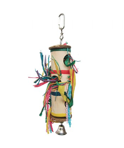 Foraging Barrel Parrot Toy